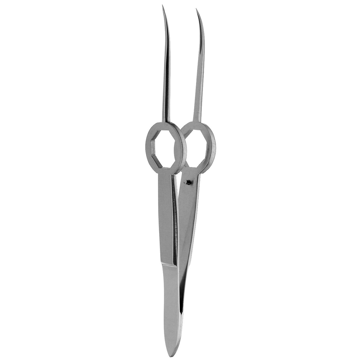 Schaff Foreign Body Forceps, Grooved Jaw, 4 1/8" (10.5 Cm)